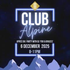 Club Alpine 2025 6th December 2025 8pm